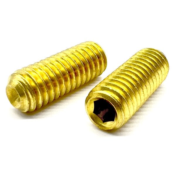 Boltsandnuts.Com #10-32 Plain Brass, 3/4 in Length, 2500 PK 10F75SSSBCUPPL-2500 - main